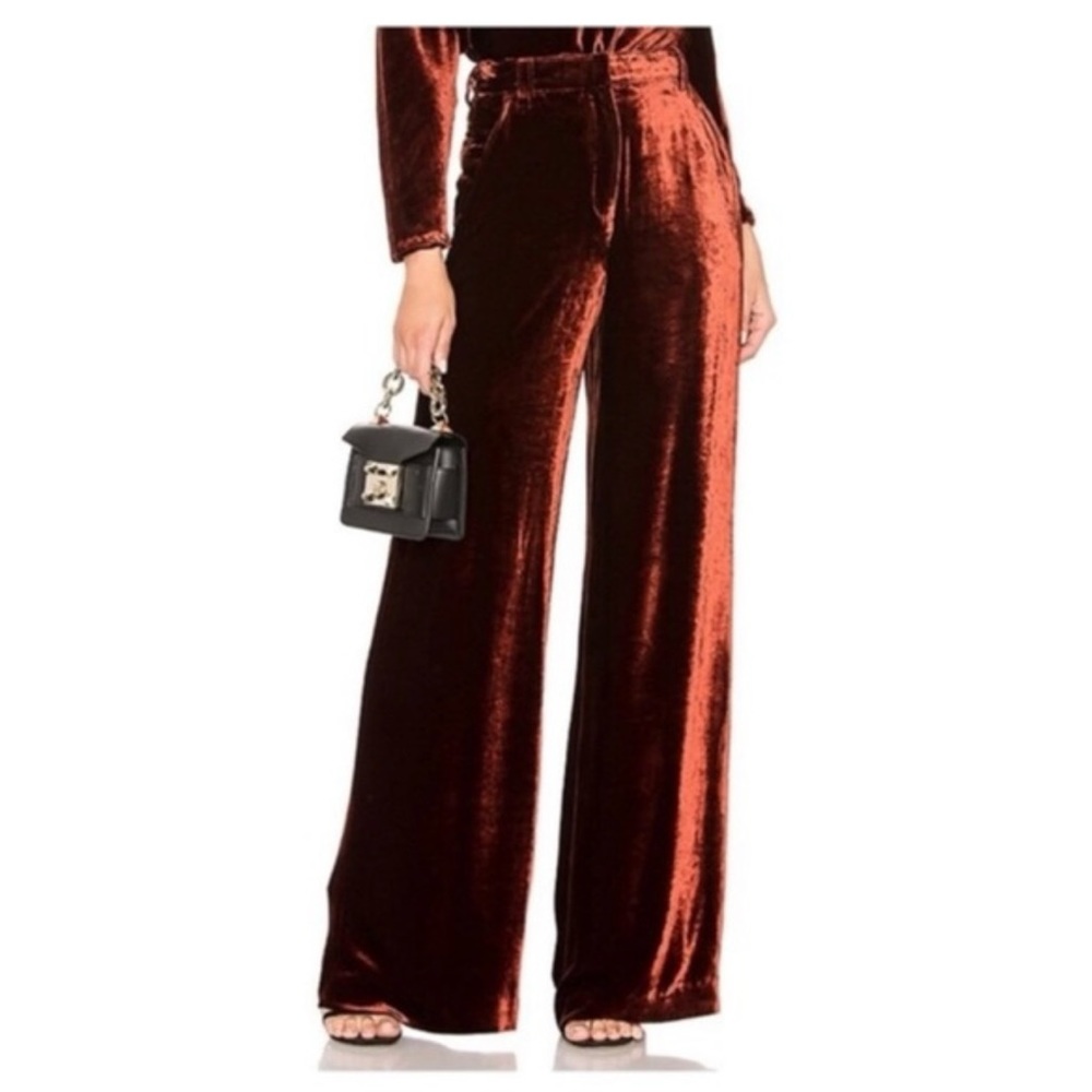 A.L.C. Robbie Wide Leg velvet pants